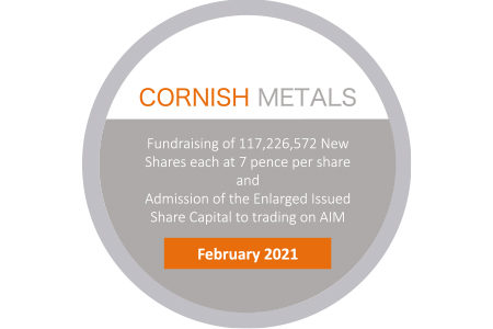 Cornish Metals float on AIM