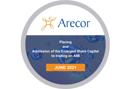 Arecor Therapeutics float on AIM