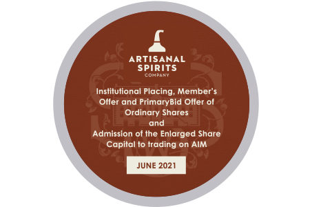 The Artisanal Spirits Company float on AIM