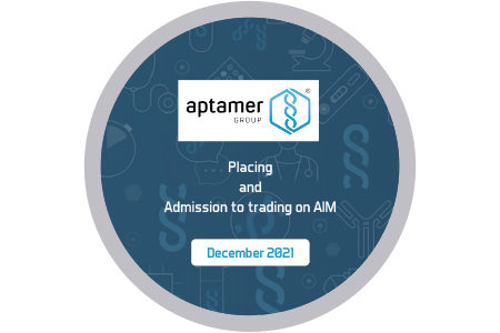 Aptamer Group float on AIM