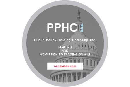 Public Policy Holding Company float on AIM