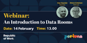 Webinar data rooms