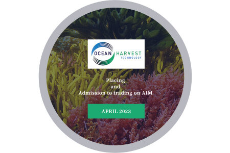 Ocean Harvest Technology Group float on AIM