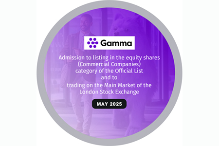 Gamma Communications complete transition from AIM to the Main Market of the LSE