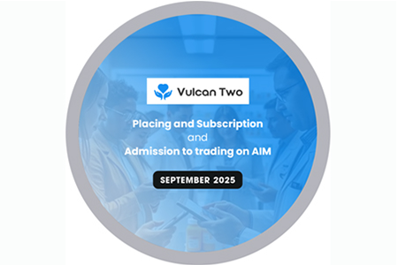 Vulcan Two Group float on AIM