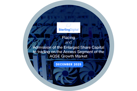 Sterling Digital float on the AQSE Growth Market