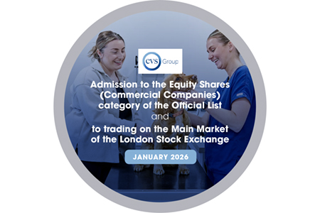 CVS Group complete transition from AIM to the Main Market of the LSE