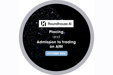 Roundhouse AI float on AIM
